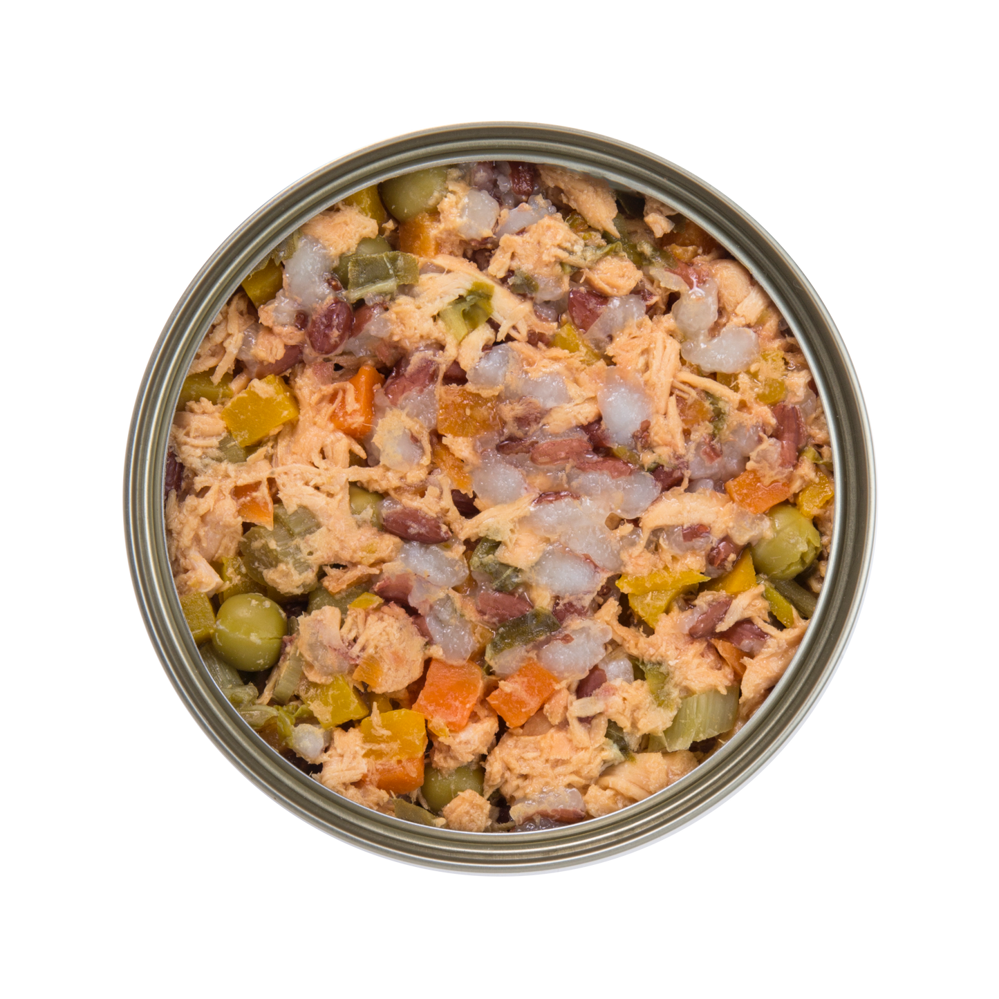 CHICKEN WITH SALMON & VEGETABLES (170g)