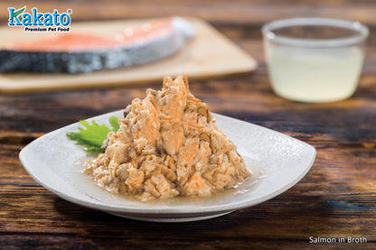 SALMON IN BROTH (70g)