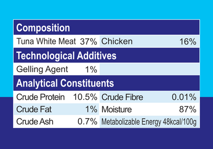 TUNA WITH CHICKEN (70g)